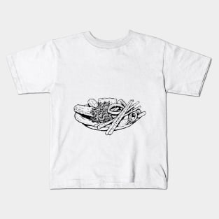 fast food dish Kids T-Shirt